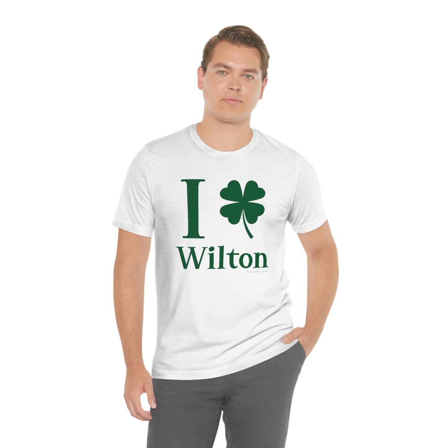 I Clover Wilton (Green)  Unisex Jersey Short Sleeve Tee