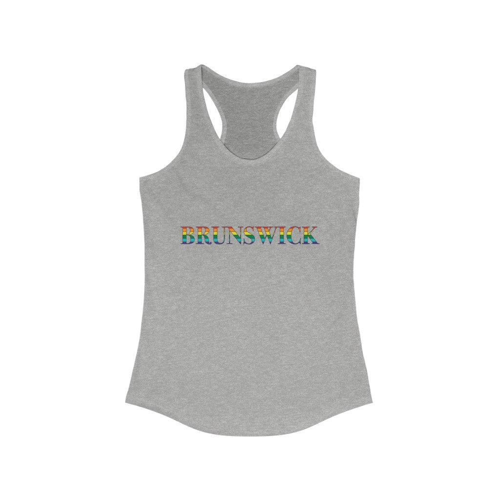 Brunswick Rainbow Women's Ideal Racerback Tank