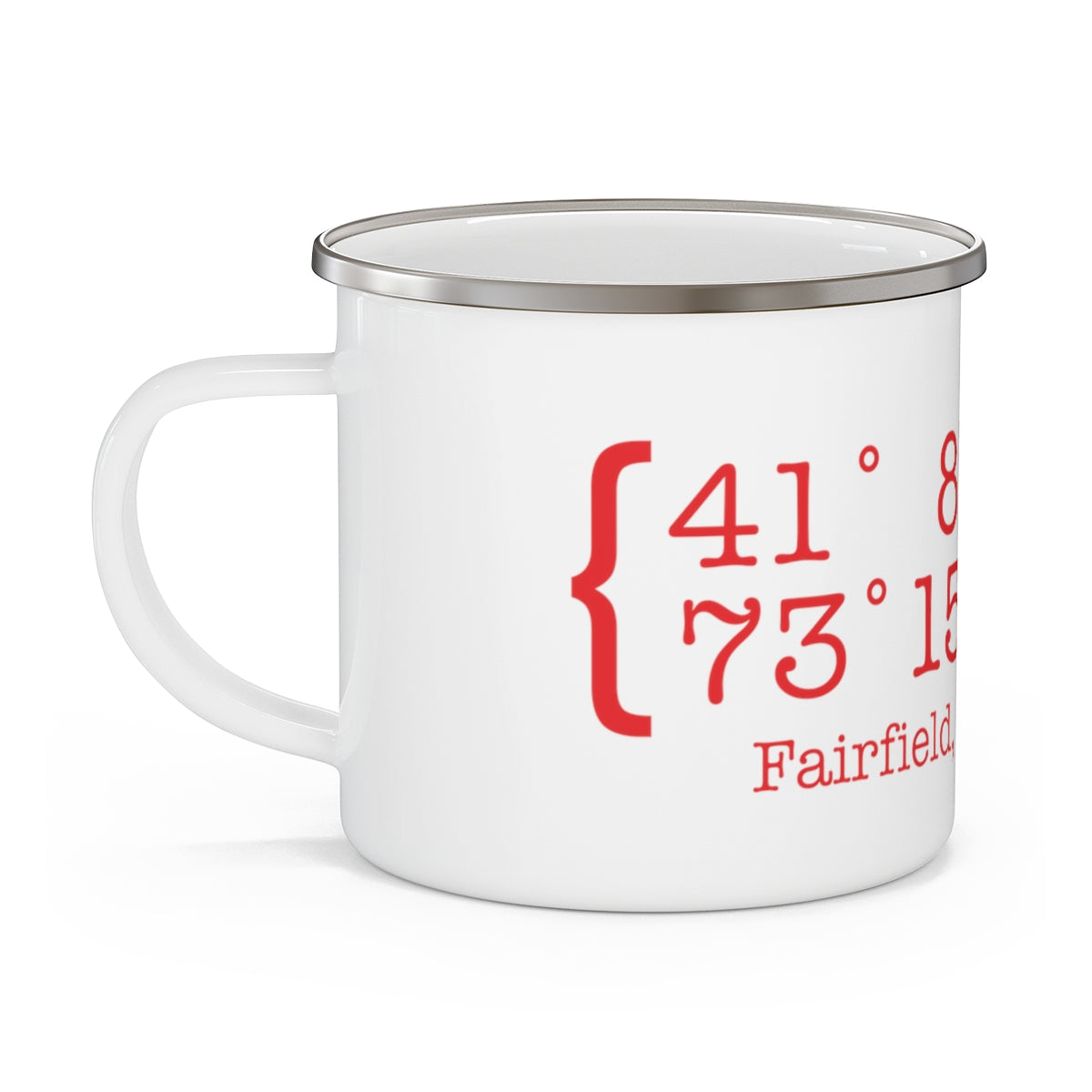 Fairfield Coordinates Enamel Camping Mug