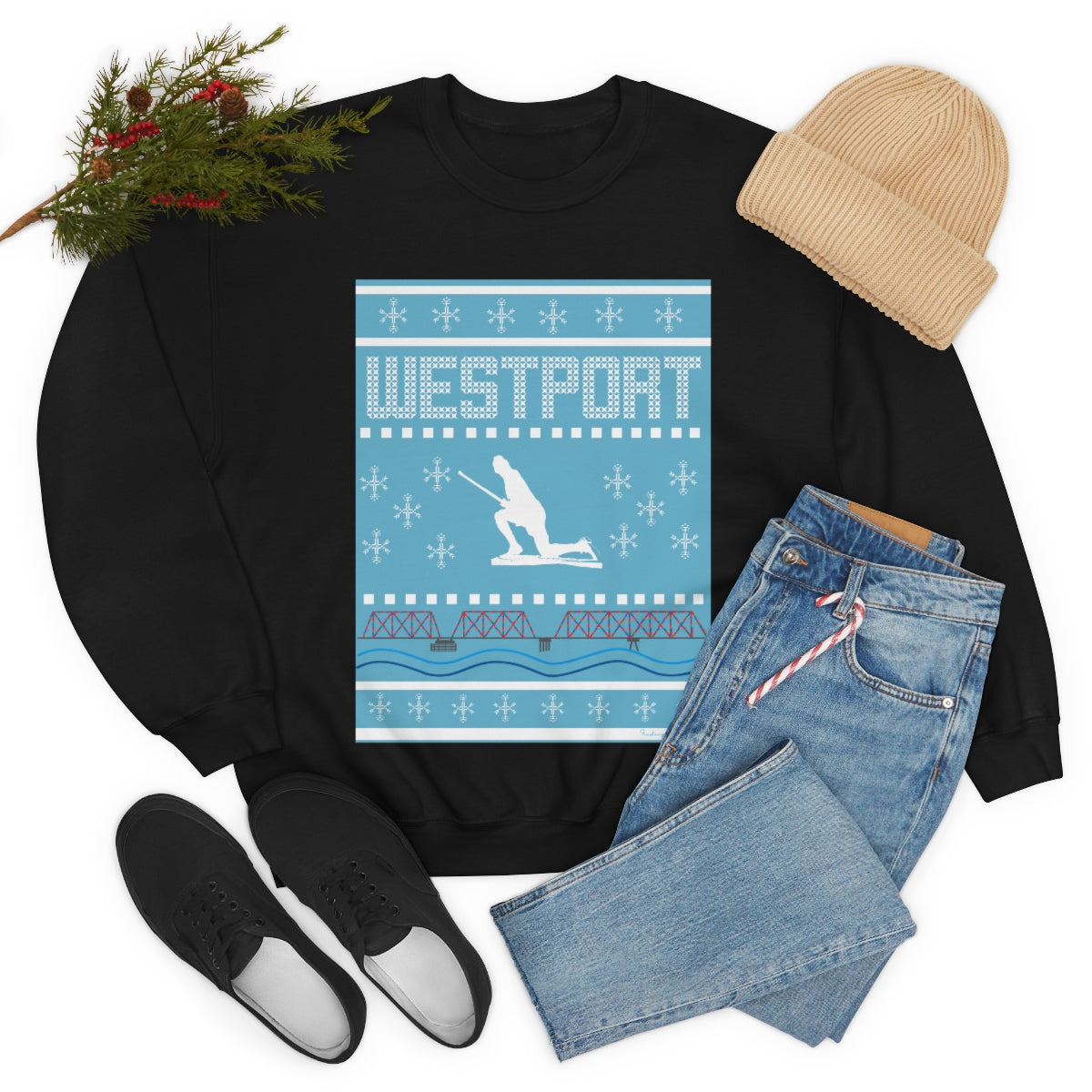 Westport Ugly Holiday Unisex Heavy Blend™ Crewneck Sweatshirt