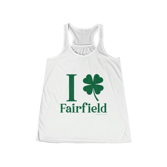 Fairfield Connecticut St. Patrick's Day shirt, I Clover Fairfield