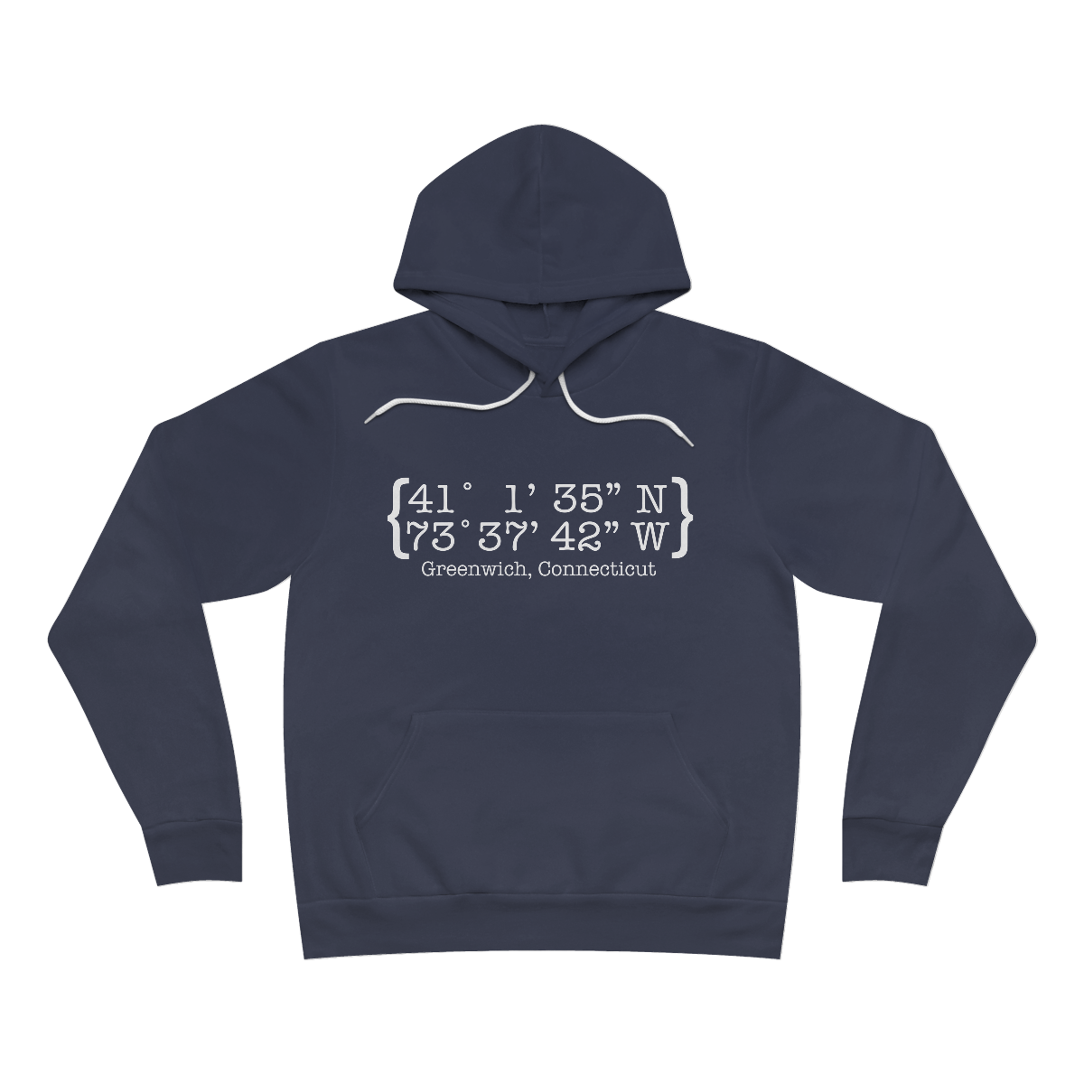 greenwich ct / connecticut unisex hooded sweatshirt hoodie 