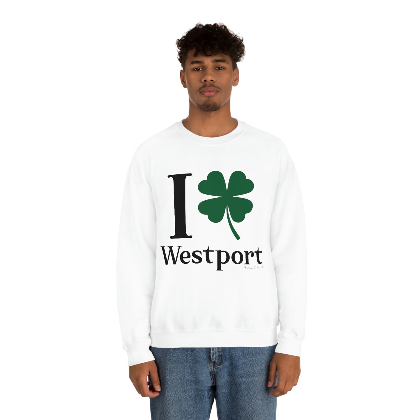 I Clover Westport Unisex Heavy Blend™ Crewneck Sweatshirt