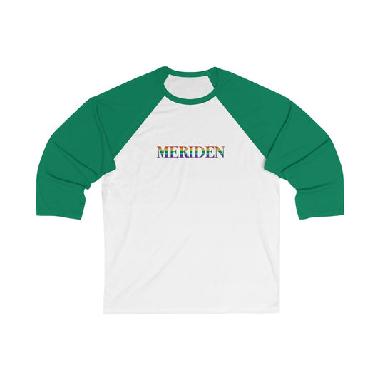 Meriden Rainbow Unisex 3\4 Sleeve Baseball Tee