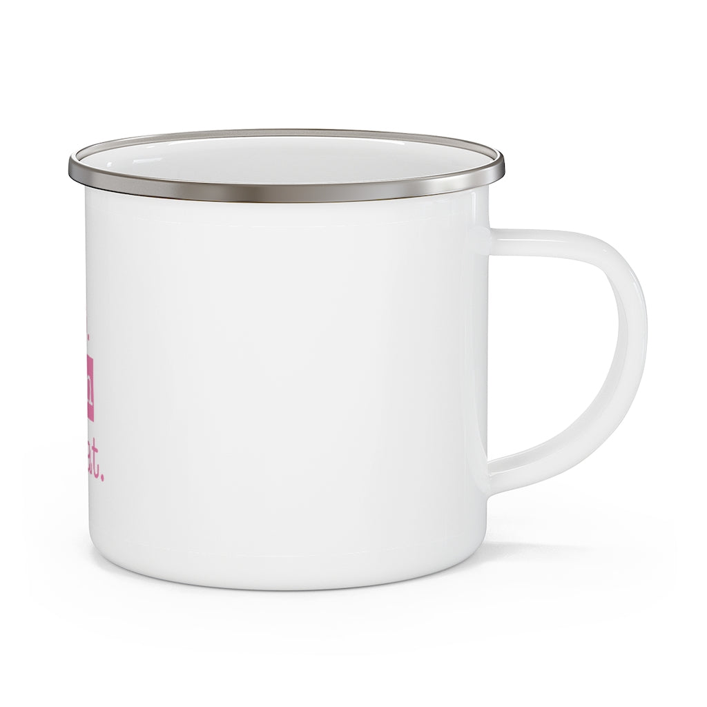 Eat. Sleep. Darien. Repeat. Enamel Camping Mug