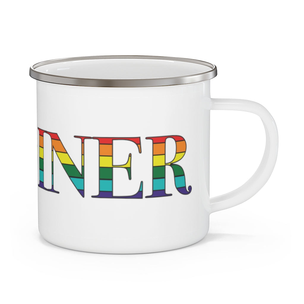 Gardiner Rainbow Enamel Camping Mug