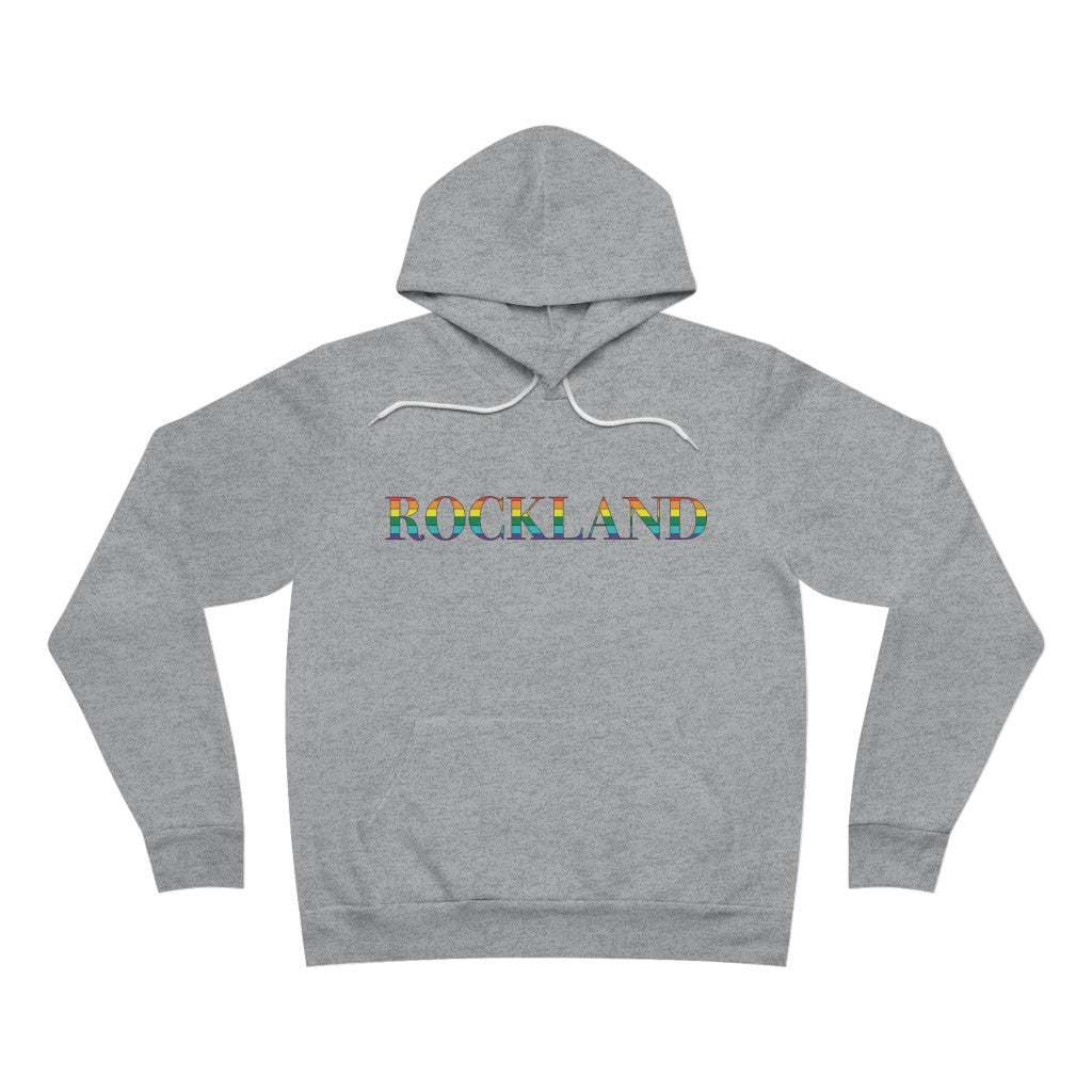 Rockland Rainbow Unisex Sponge Fleece Pullover Hoodie