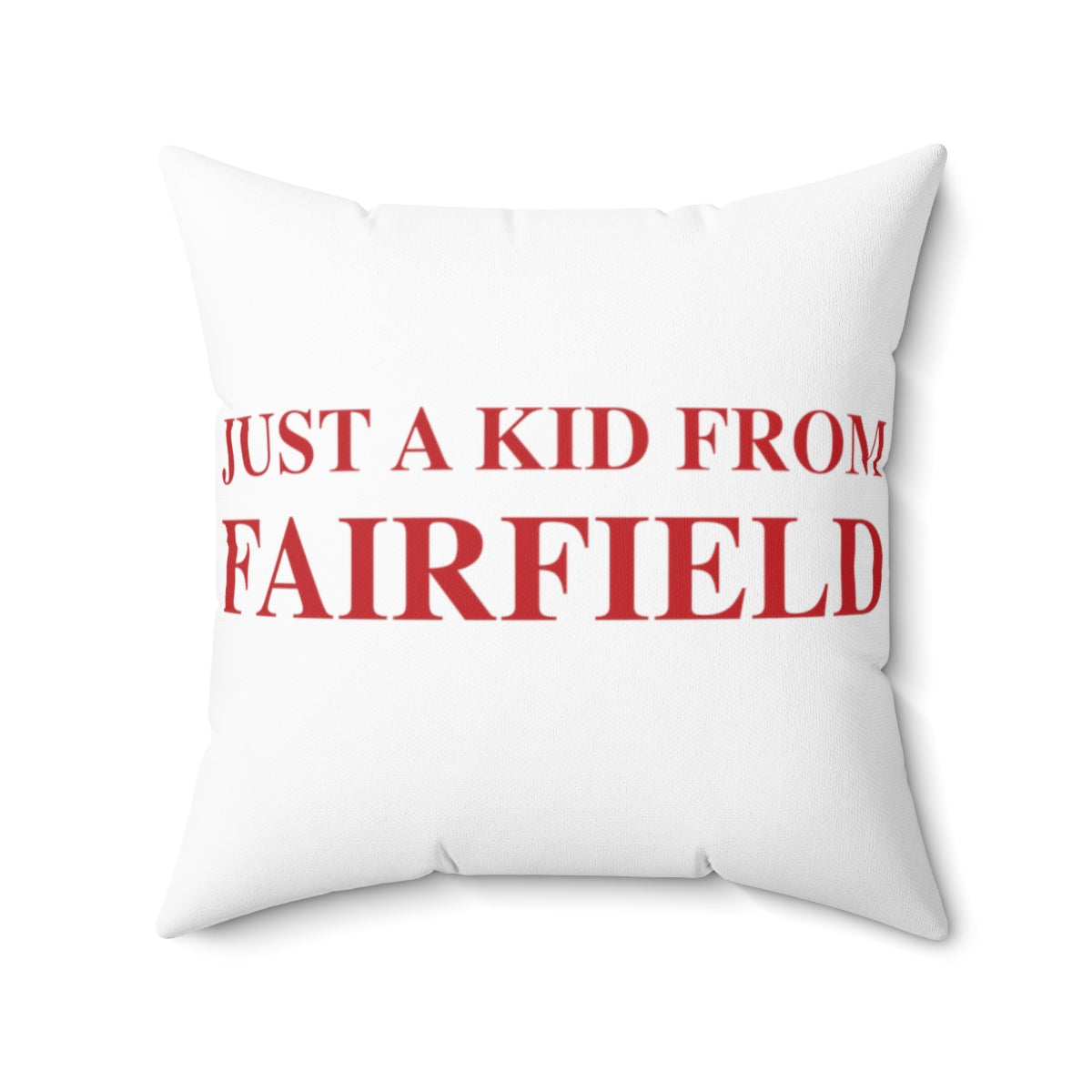 just a kid from fairfield ct / connecticut pillow and home decor 