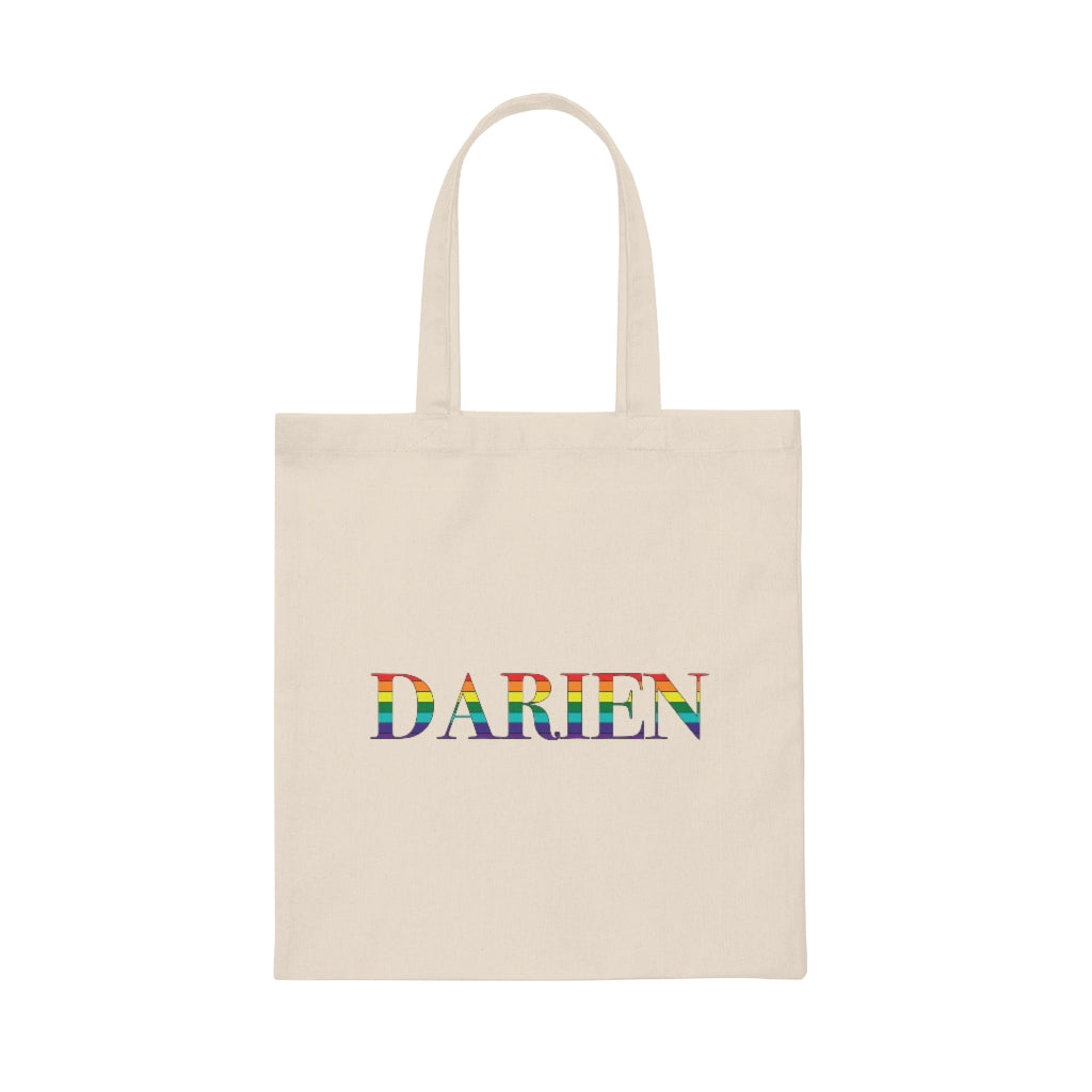 Darien Rainbow tote bag