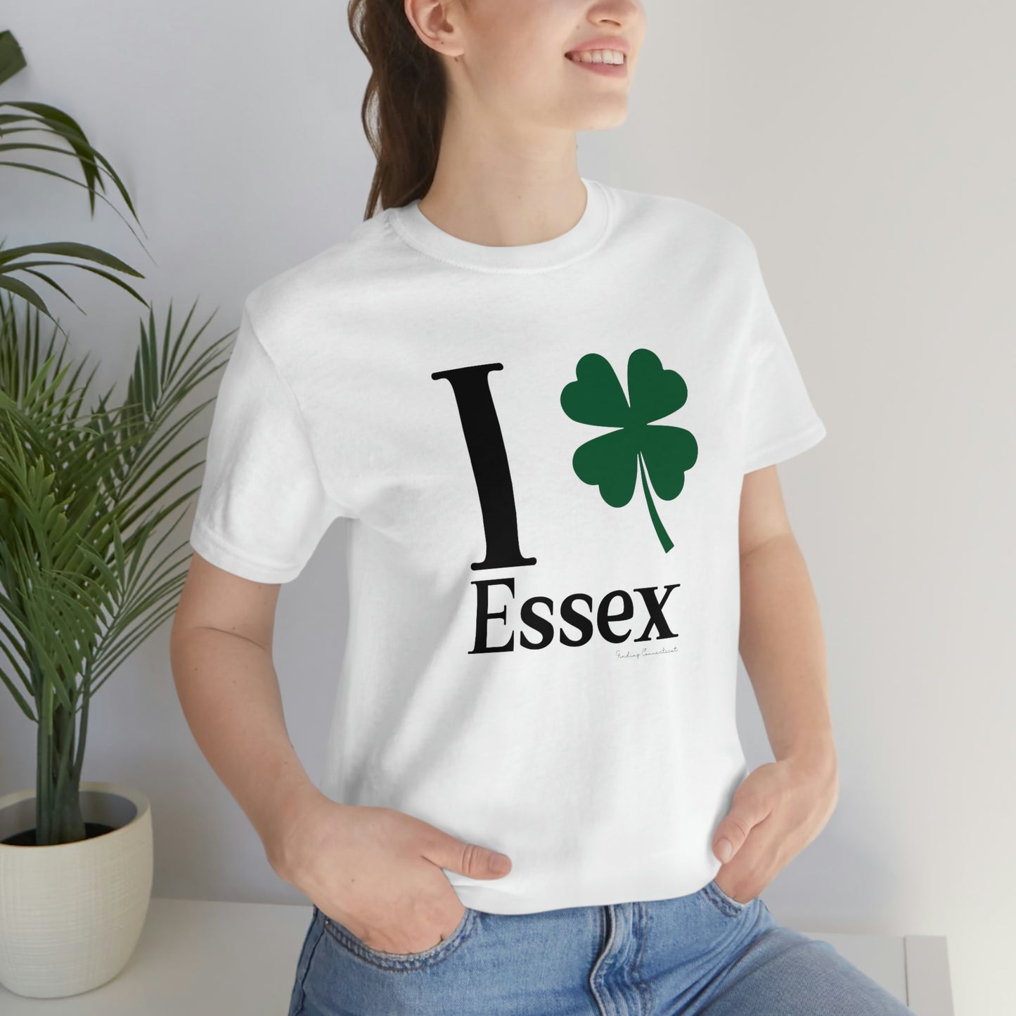 Essex Connecticut St. Patrick's Day shirt, I Clover Essex