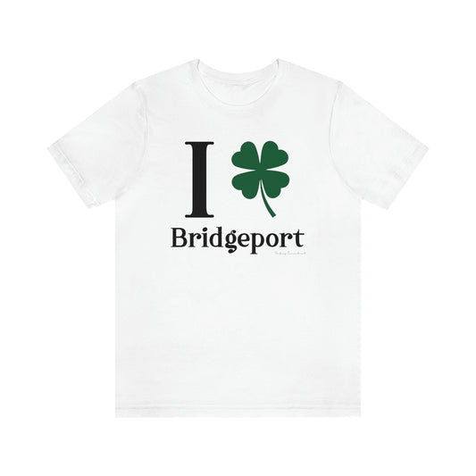 Bridgeport Connecticut St. Patrick’s Day shirt, I Clover Bridgeport