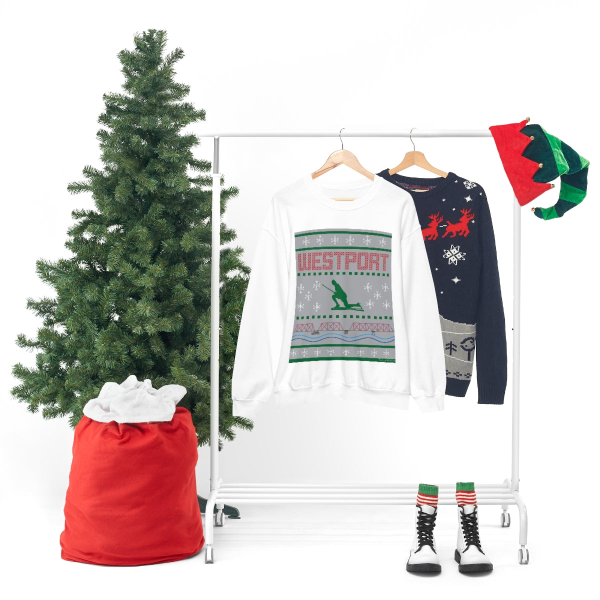 Westport Ugly Holiday Unisex Heavy Blend™ Crewneck Sweatshirt