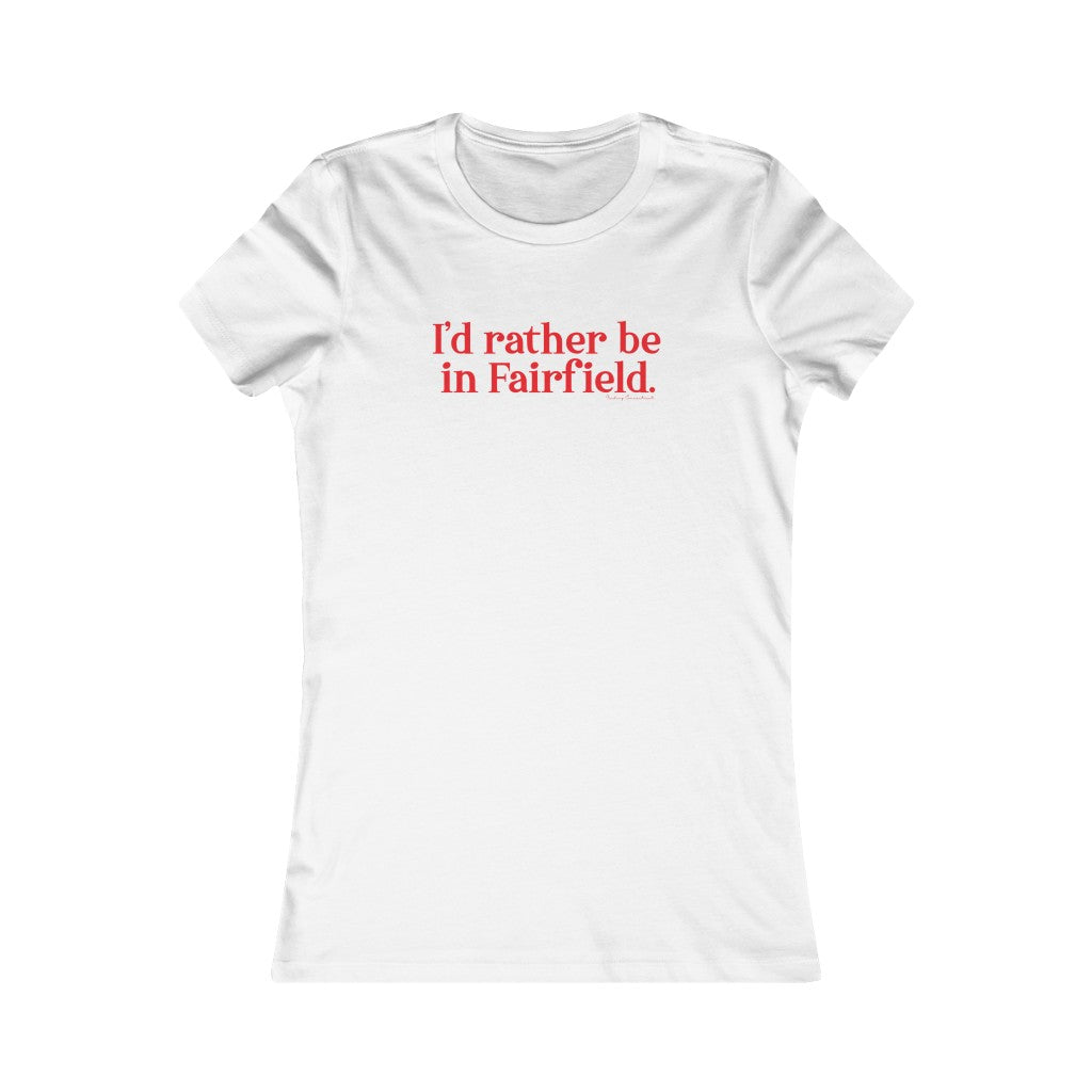 fairfield ct / connecticut womens shirt 