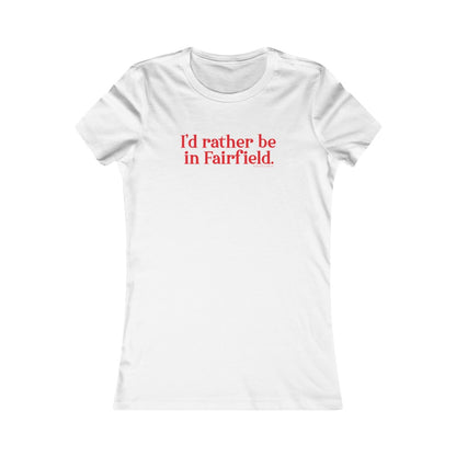 fairfield ct / connecticut womens shirt 