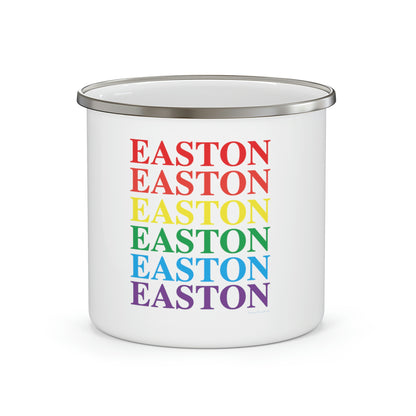 Easton pride camping mug easton, connecticut