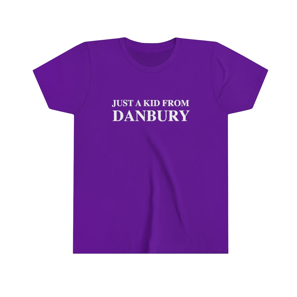 just a kid from danbury connecticut tee shirt