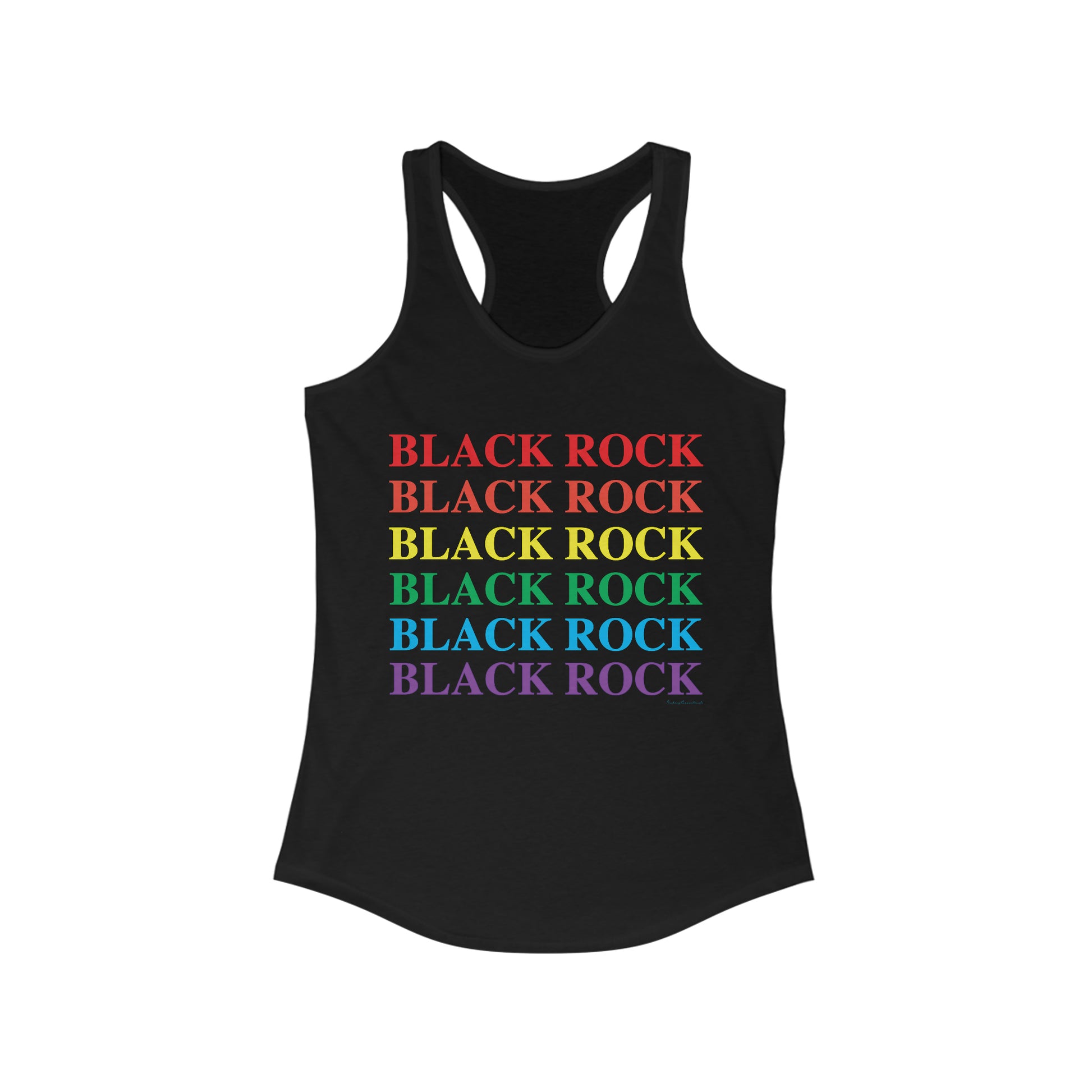 Black Rock pride womens tank top shirt, black rock bridgeport ct