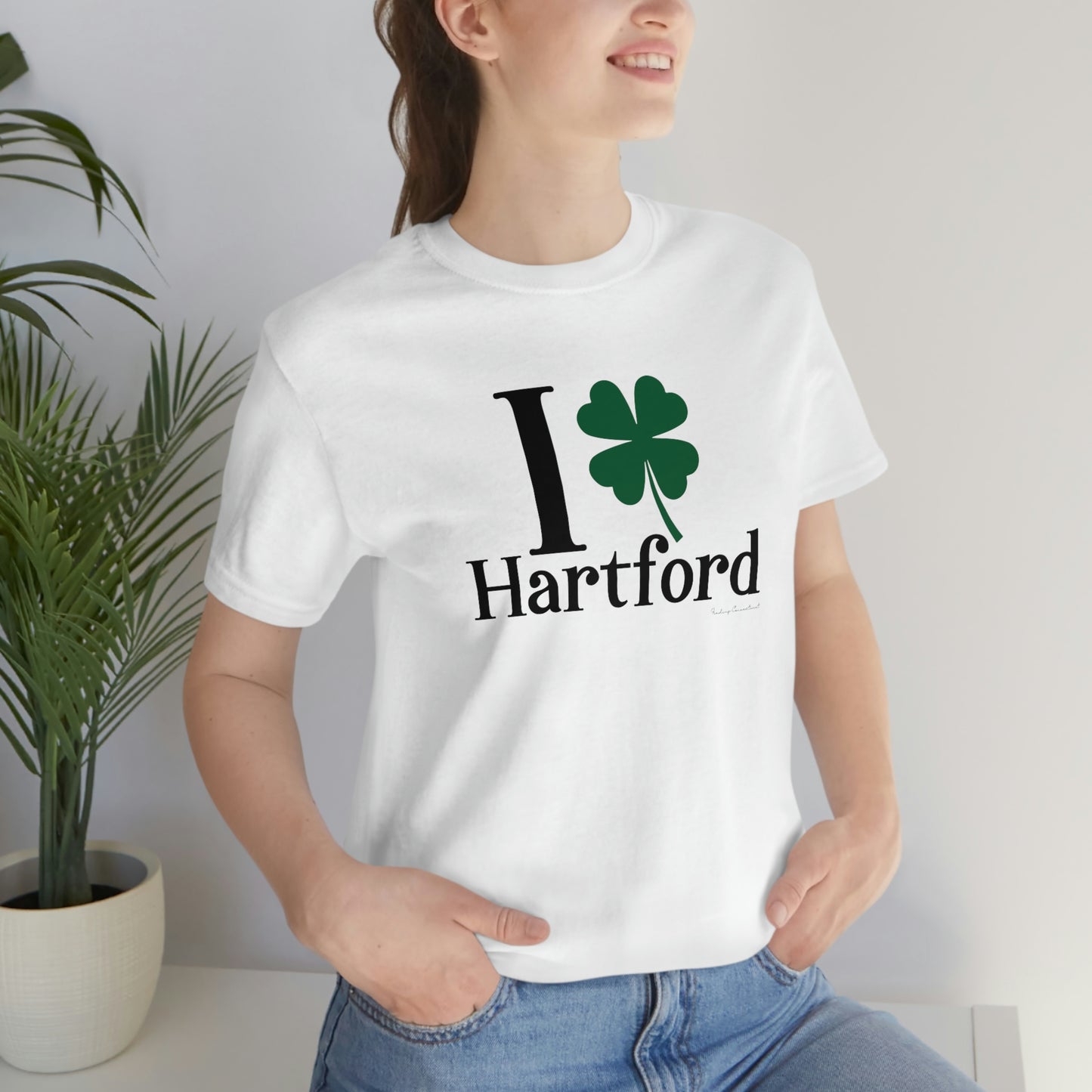 I Clover Hartford Unisex Jersey Short Sleeve Tee