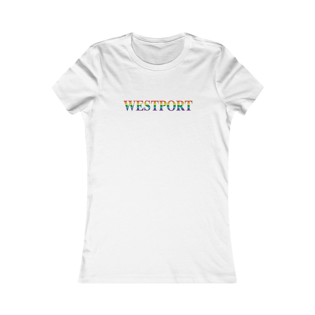 wetsport rainbow womens tee