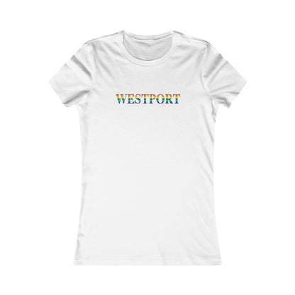 wetsport rainbow womens tee