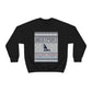 Westport Ugly Holiday Blue / White  Unisex Heavy Blend™ Crewneck Sweatshirt