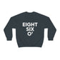 eight six oh / ct / connecticut/ 860 unisex sweatshirt 
