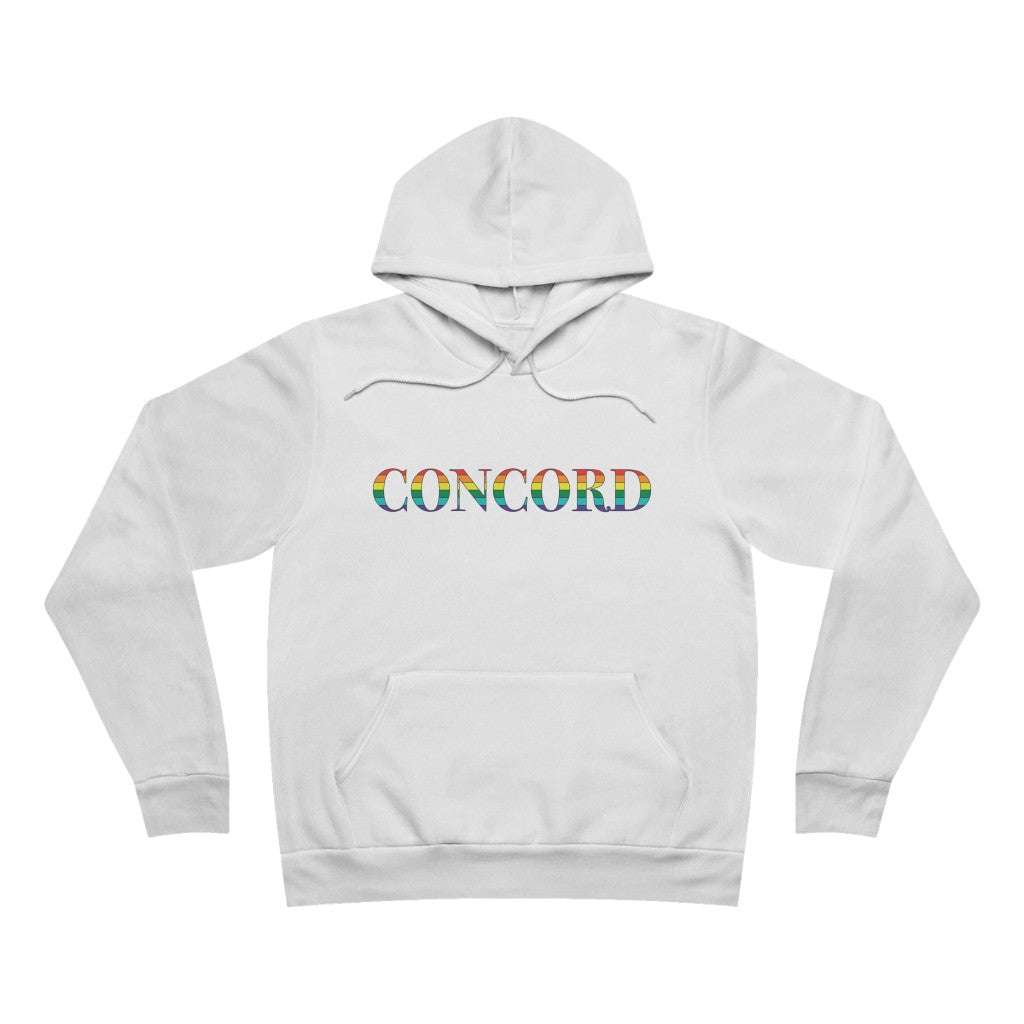 Concord Rainbow Unisex Sponge Fleece Pullover Hoodie