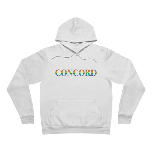 Concord Rainbow Unisex Sponge Fleece Pullover Hoodie