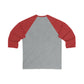 I Clover New Haven Unisex 3\4 Sleeve Baseball Tee