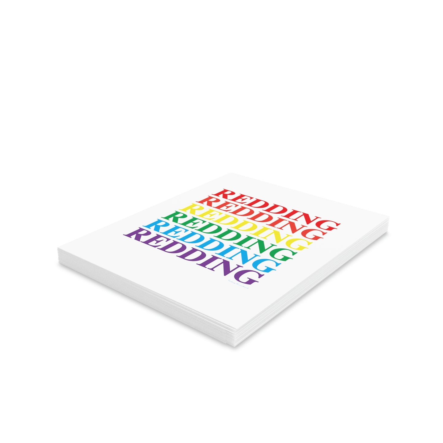 Redding Pride Greeting Cards (8, 16, and 24 pcs)