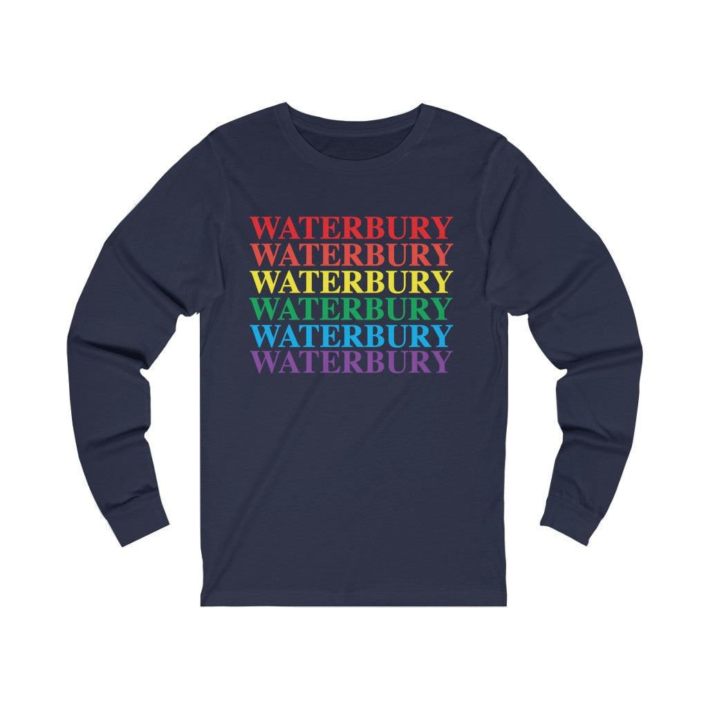 Waterbury Pride Unisex Jersey Long Sleeve Tee