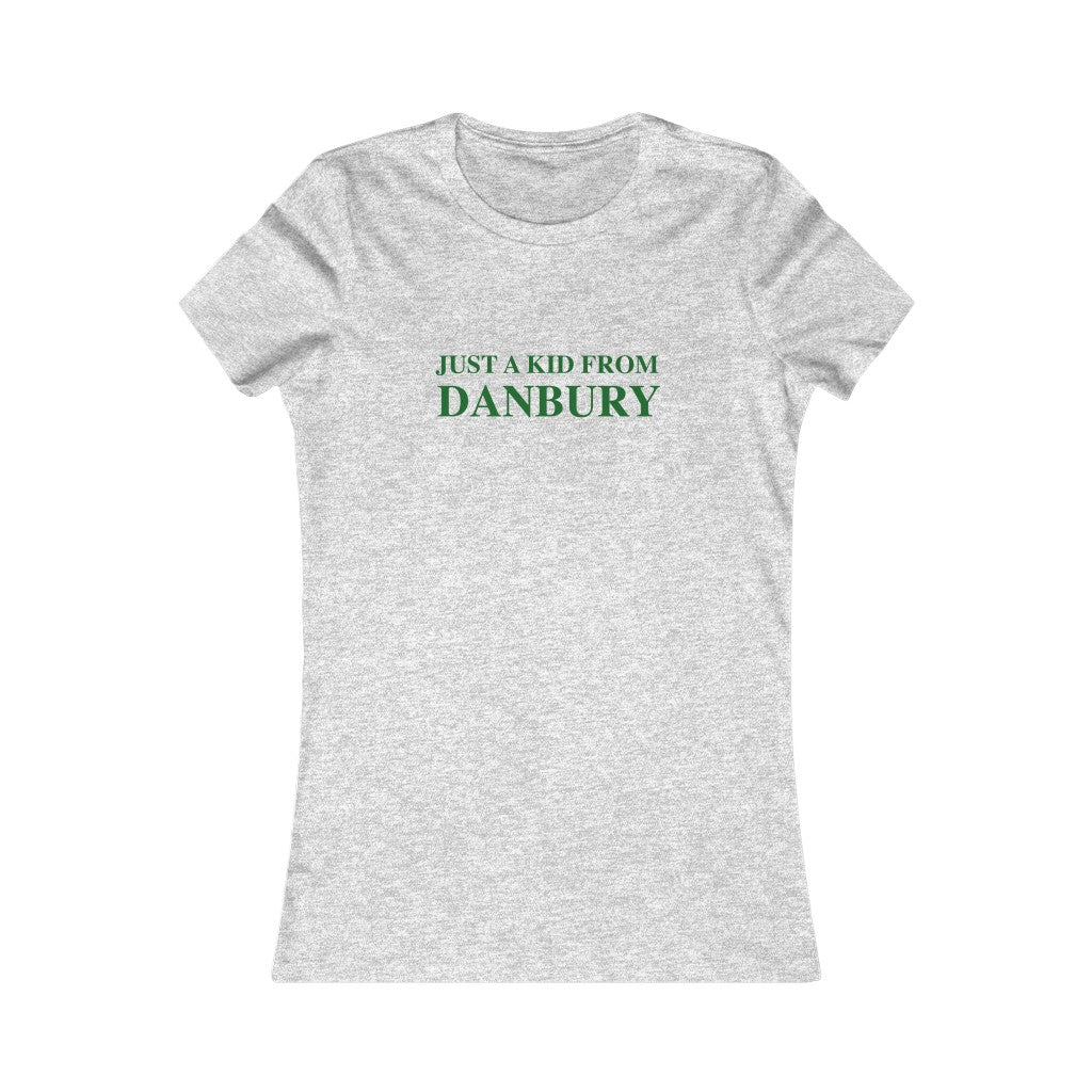 just a kid from danbury connecticut shirt 