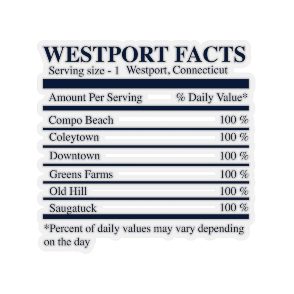 westport facts stickers