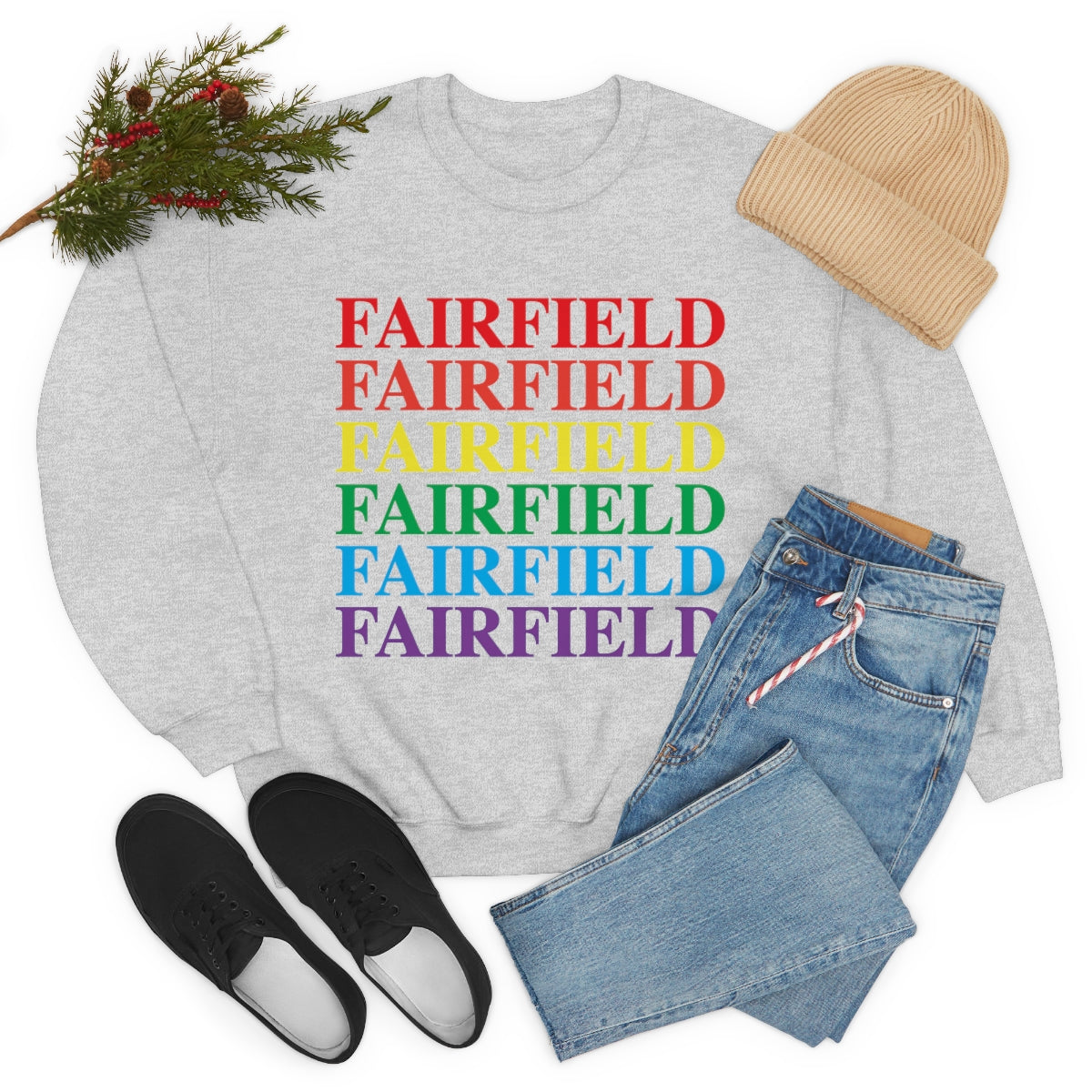 Fairfield Pride Unisex Heavy Blend™ Crewneck Sweatshirt