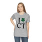 I Clover CT Unisex Jersey Short Sleeve Tee