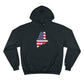 Maine American Flag Champion Hoodie