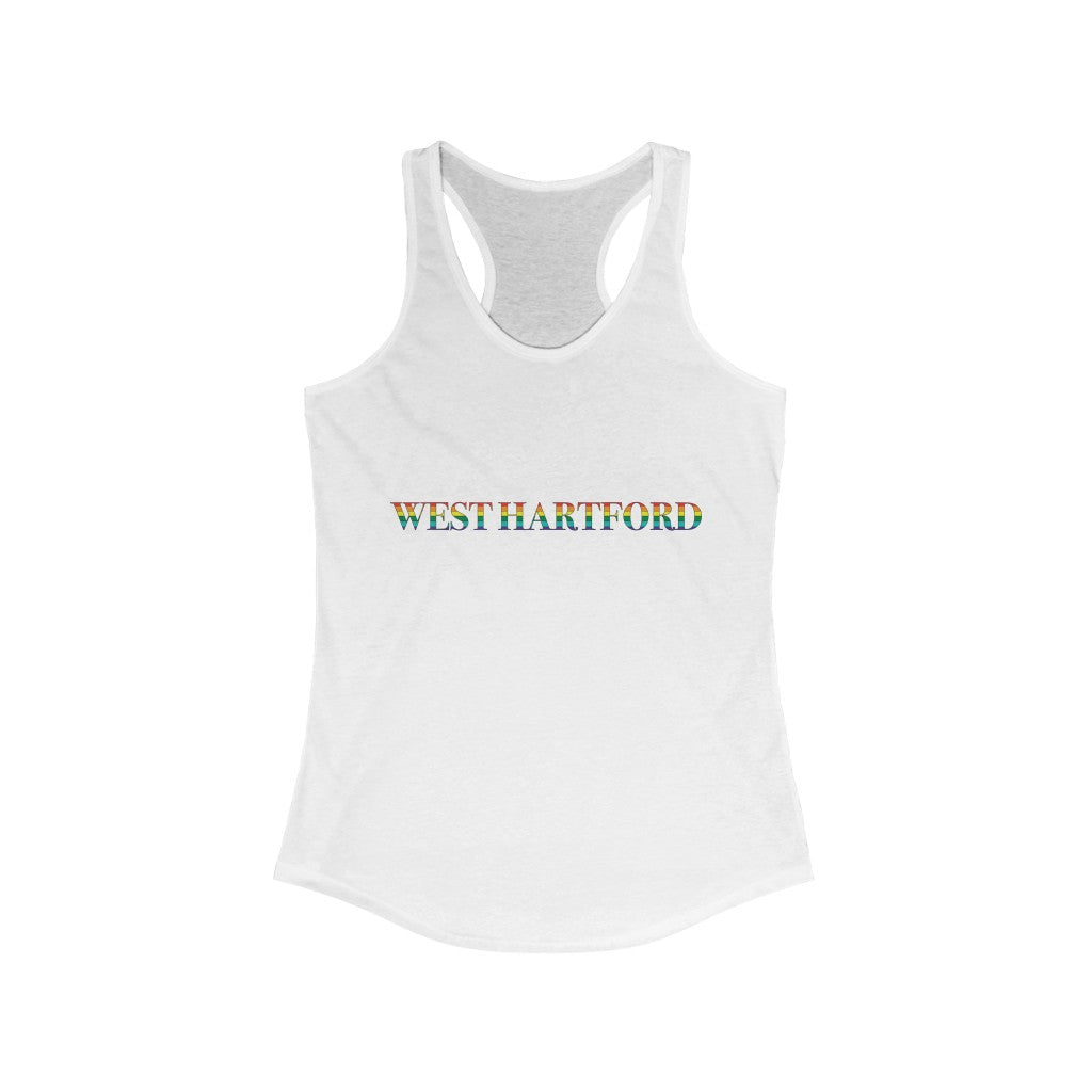 West hartford pride shirt. West Hartford Rainbow tank top.  West Hartford Connecticut tee shirts, hoodies sweatshirts, mugs, other apparel, home gifts, and souvenirs.  10% of the Proceeds of this collection will be donated to a Connecticut LGBTQ organization. Free USA shipping. 