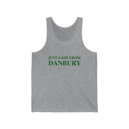 just a kid from danbury ct tank top shirt