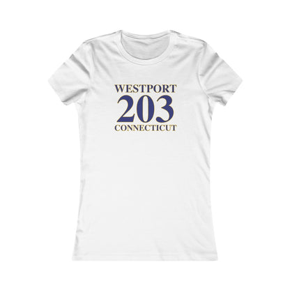 Westport 203  Connecticut Women's Favorite Tee