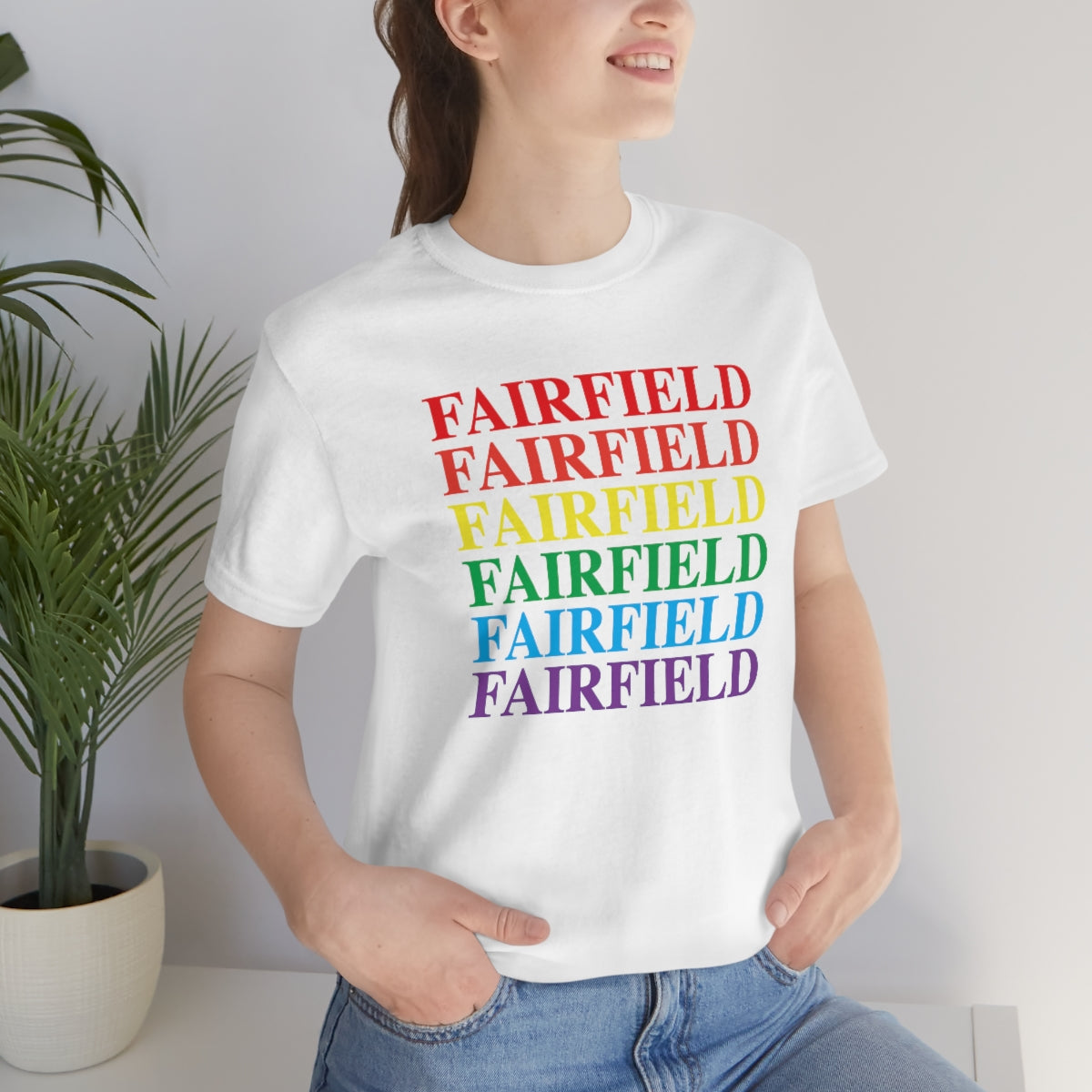 Fairfield Pride Unisex Jersey Short Sleeve Tee