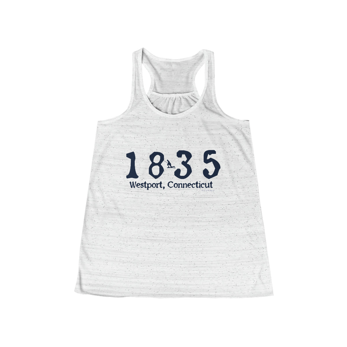 1835 Small Minuteman Women's Flowy Racerback Tank