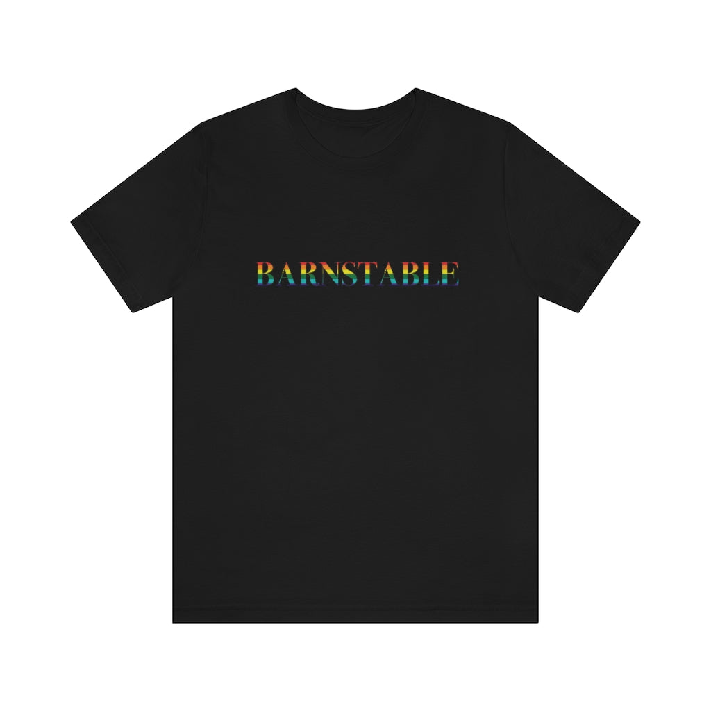 Barnstable Rainbow Unisex Jersey Short Sleeve Tee