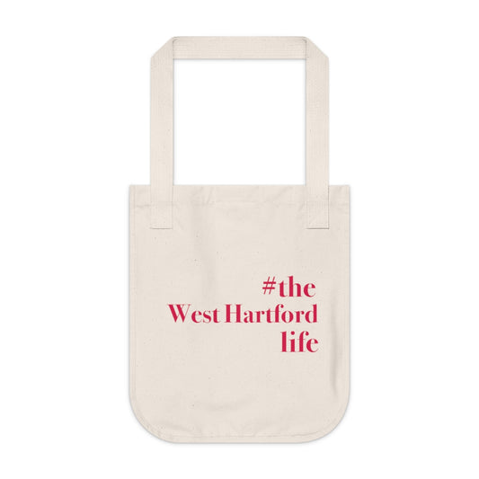 #thewesthartfordlife reusable tote bag.  West Hartford Connecticut tee shirts, hoodies sweatshirts, mugs, other apparel, home gifts, and souvenirs. Proceeds of this collection go to help Finding Connecticut’s brand. Free USA shipping. 