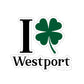 westport Connecticut st patricks day sticker