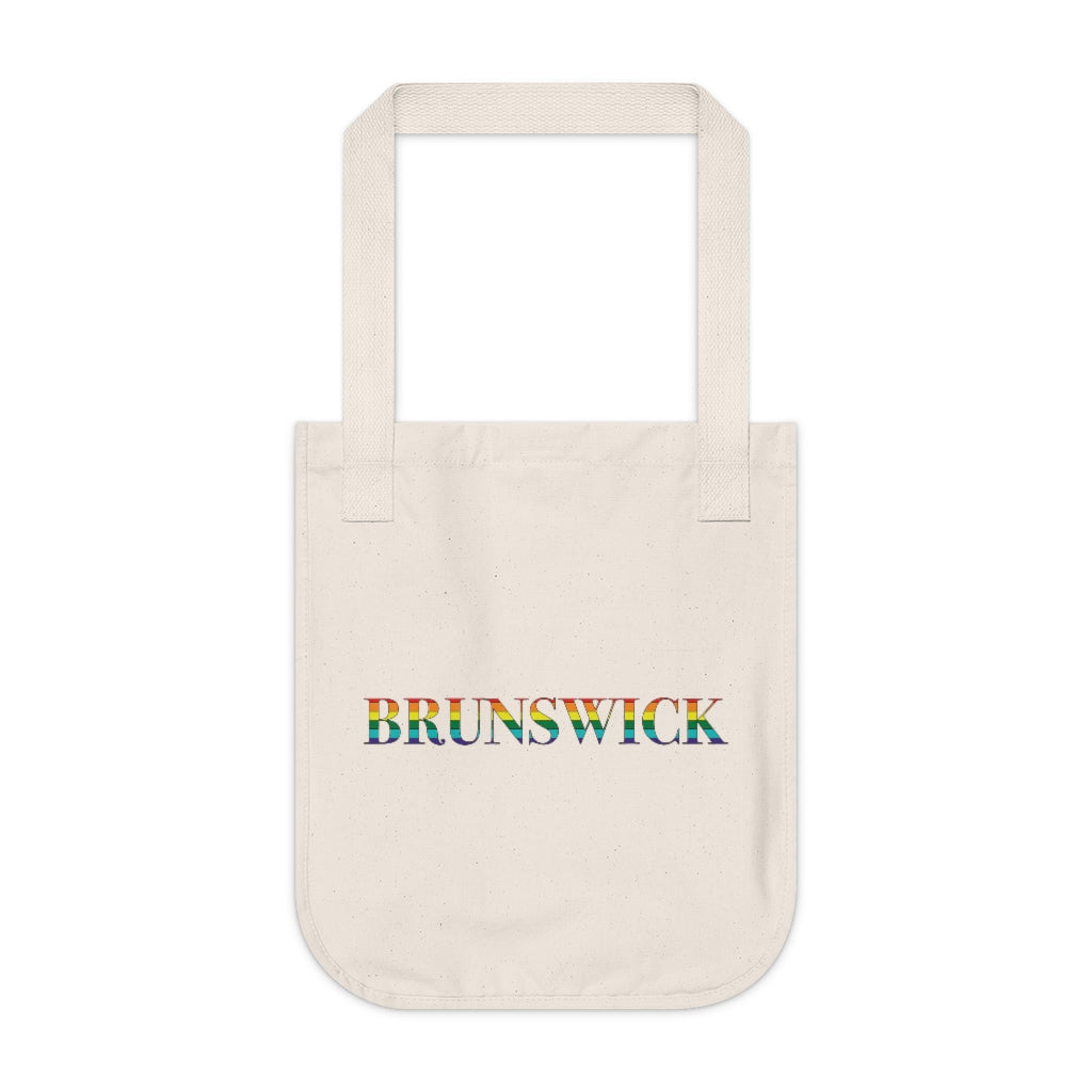 Brunswick Rainbow Organic Canvas Tote Bag