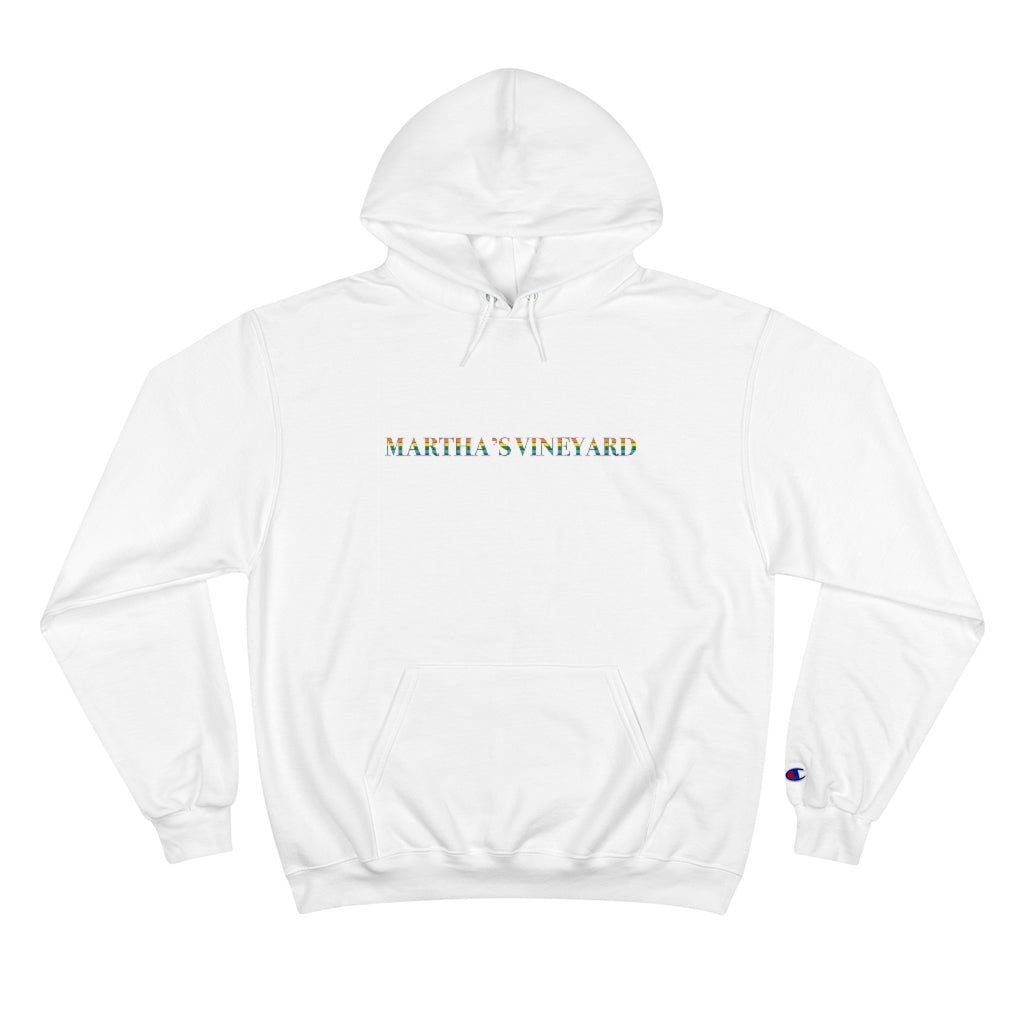 Martha's Vineyard Rainbow Champion Hoodie