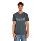 Greenwich Coordinates Unisex Jersey Short Sleeve Tee