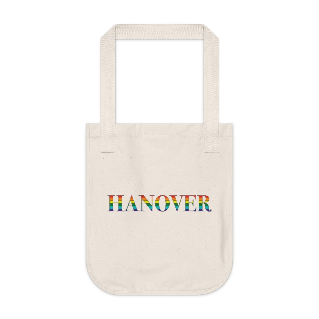 Hanover Rainbow Organic Canvas Tote Bag