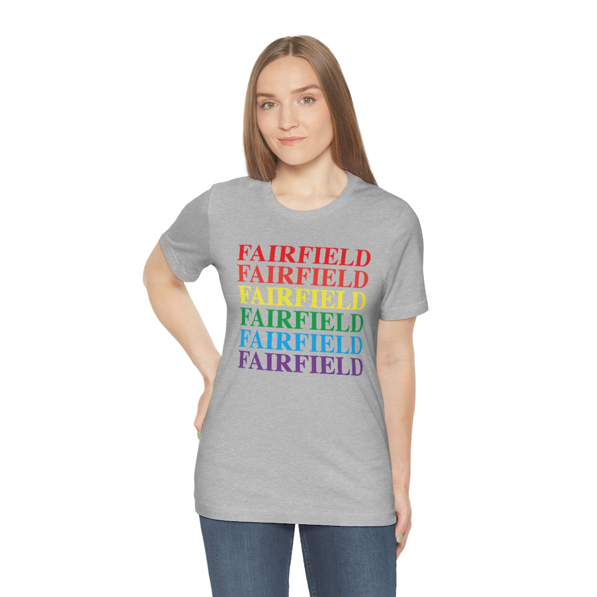 Fairfield Pride Unisex Jersey Short Sleeve Tee