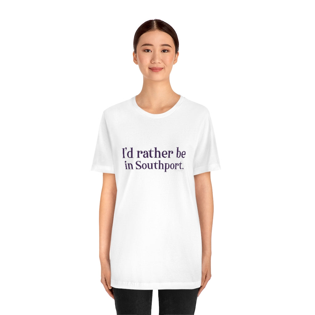 I’d rather be  in Southport.  Southport, Connecticut tee shirts, hoodies sweatshirts, mugs and other apparel, home gifts and souvenirs. Proceeds of this collections goes to help Finding Fairfield and Finding Connecticut’s brand. Free USA shipping 